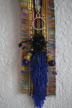 NECKLACE ' BLUE RAINBOW'