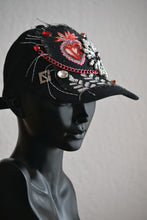 CAP ' BLACK HEARTBEAT'