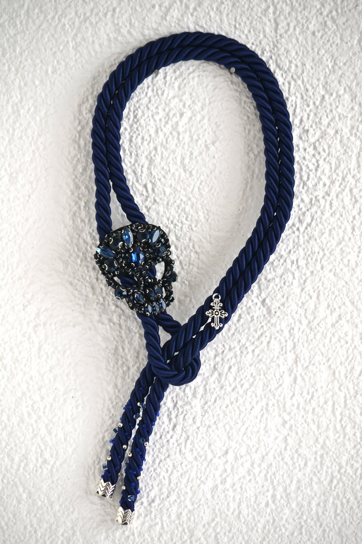 NECKLACE BLUE MARINE