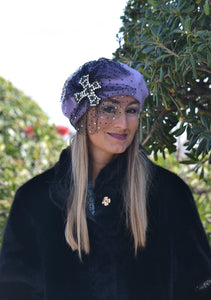 BERET' Midnight Lavender'