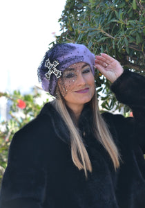 BERET' Midnight Lavender'