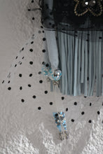 NECKLACE 'SKYBLUE FRINGE'