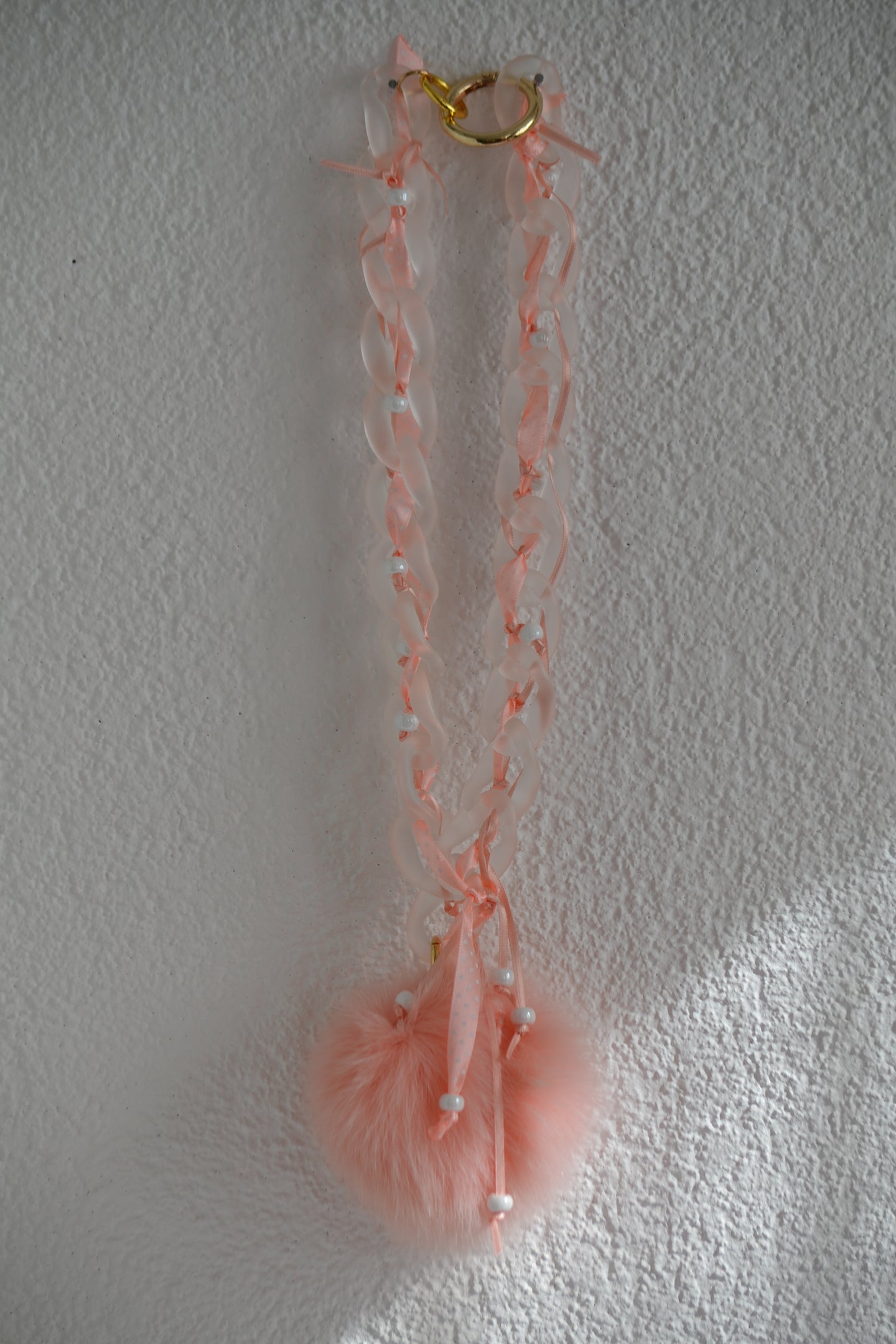 NECKLACE 'SALMON GLOW'