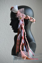 HAIRRIBBON 'PINK FEATHER GRACE'