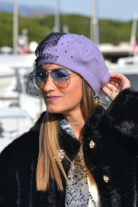 BERET' Midnight Lavender'