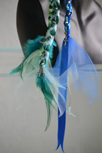 HAIRRIBBON 'AZURE FEATHER CROWN'