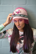 Beanie 'PINK BUTTERFLY'