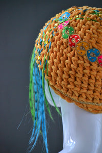 Beanie 'YELLOW CORAL'