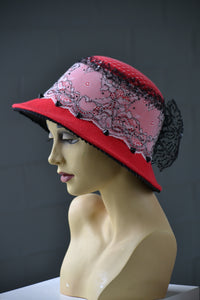 Cloche hat 'DENTELLE'